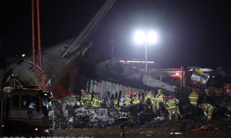 Accident de avion în Coreea de Sud: Cutiile negre au fost găsite Accident de avion în Coreea de Sud: Cutiile negre au fost găsite