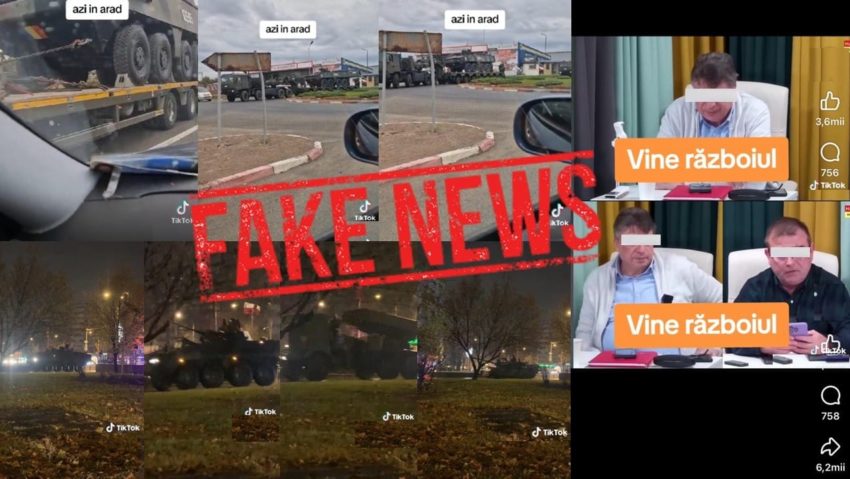 Ministerul Apărării Naţionale a publicat mai multe dezminţiri, ca răspuns la ştiri false care au fost propagate intens în mediul online Ministerul Apărării Naţionale a publicat mai multe dezminţiri, ca răspuns la ştiri false care au fost propagate intens în mediul online