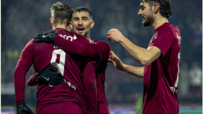 CFR a urcat pe podiumul SuperLigii de fotbal