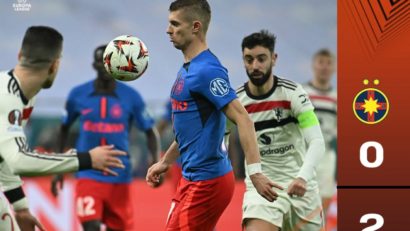 Man United a câștigat meciul cu FCSB, de la București