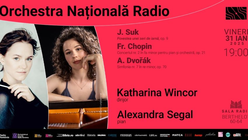 Câștigătoarea Concursului Internațional George Enescu – 2022, Alexandra Segal, la Sala Radio Câștigătoarea Concursului Internațional George Enescu – 2022, Alexandra Segal, la Sala Radio