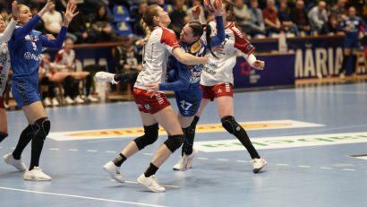 Victorie mare pentru handbalistele vâlcene în European League