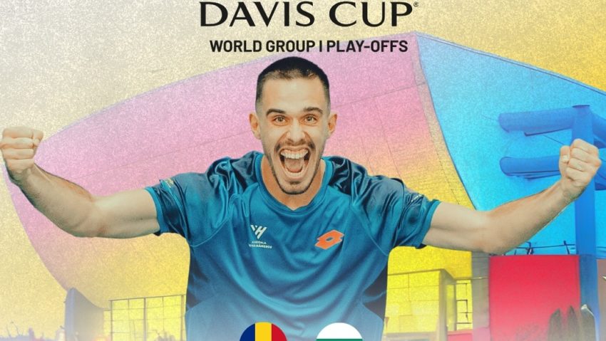 Echipa României pentru meciul de Cupa Davis cu Bulgaria