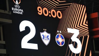 Fotbal: Victorie importantă pentru FCSB în Europa League, 3-2 cu Qarabag FK