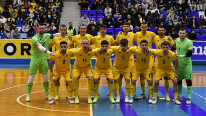Naționala de futsal a României înfruntă Ciprul la Târgu Mureș
