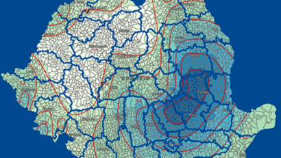 România are o hartă interactivă a zonelor cu risc seismic