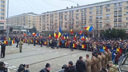Aproximatix 2.000 de membri AUR participanți la Marşul Unirii, la Iaşi