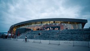 Lucrările la viitorul patinoar artificial din Sfântu Gheorghe avansează