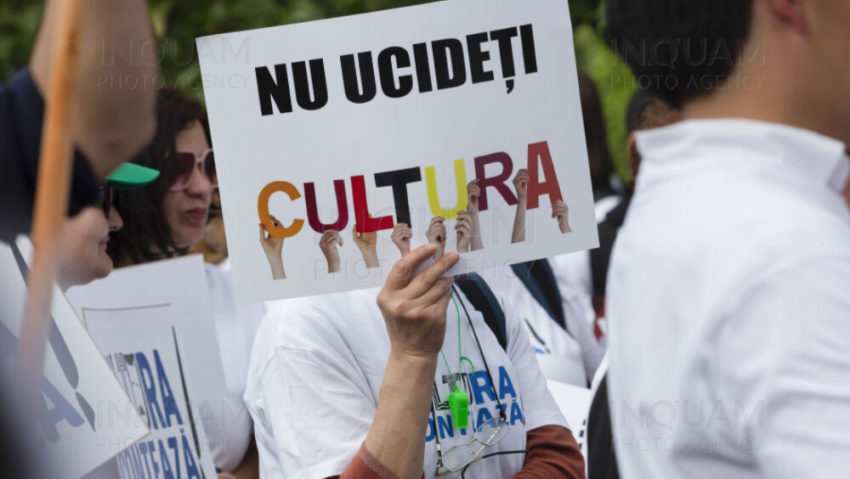 Federația Națională a Sindicatelor din Cultură și Presă „CulturMedia” protestează de Ziua Culturii Naționale Federația Națională a Sindicatelor din Cultură și Presă „CulturMedia” protestează de Ziua Culturii Naționale