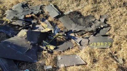 Resturi de drone ruseşti căzute în Delta Dunării