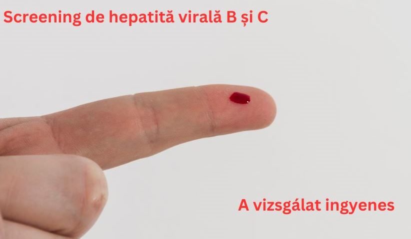 Screening gratuit de hepatită virală B și C, luna aceasta, în mai multe localități ale județului Harghita Screening gratuit de hepatită virală B și C, luna aceasta, în mai multe localități ale județului Harghita