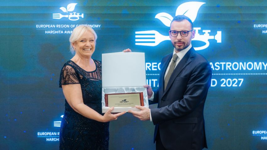 Judeţul Harghita a primit titlul de Regiune Gastronomică a Europei pentru anul 2027