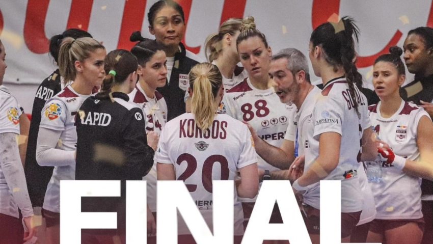 Rapid, în „sferturile” Cupei României la handbal feminin