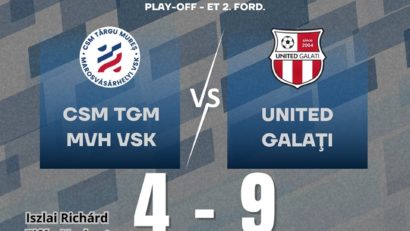 CSM Tg.Mureș, înfrângere la futsal, cu campioana