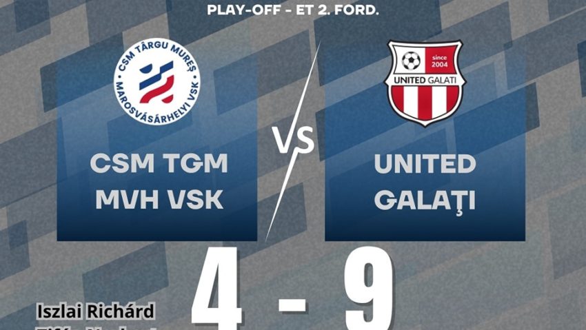 CSM Tg.Mureș, înfrângere la futsal, cu campioana CSM Tg.Mureș, înfrângere la futsal, cu campioana