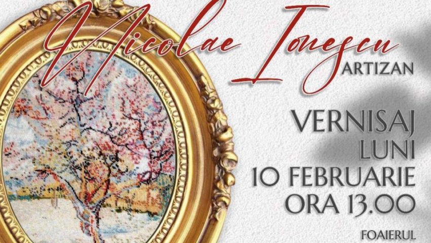 Creaţii realizate în cusătură tip goblen pe pânză vor fi expuse la Centrul Cultural Reduta din Brașov