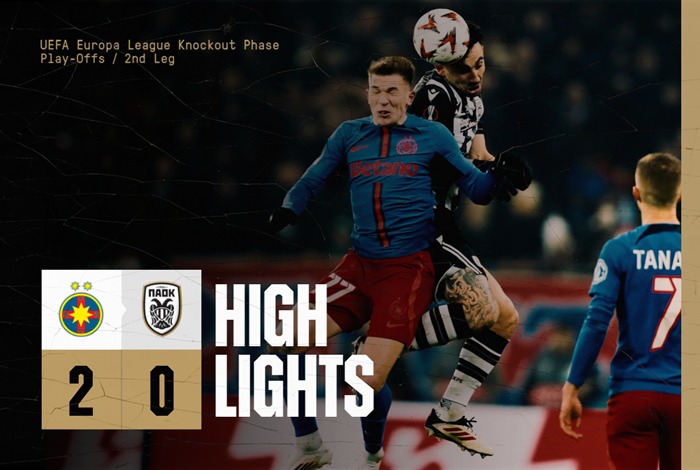 FCSB, în „optimile” UEFA Europa League FCSB, în „optimile” UEFA Europa League