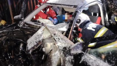 Accident cu victimă cod roșu în Mureș