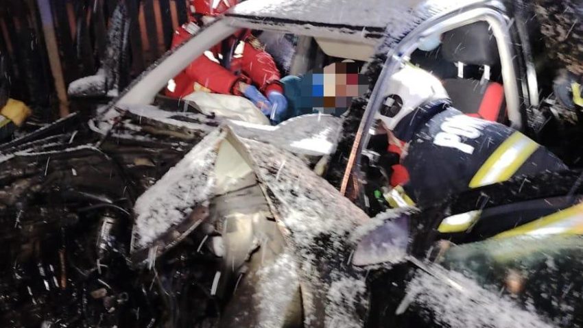 Accident cu victimă cod roșu în Mureș Accident cu victimă cod roșu în Mureș