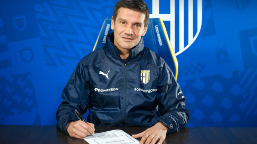 Cristi Chivu, noul antrenor al echipei italiene Parma Calcio Cristi Chivu, noul antrenor al echipei italiene Parma Calcio