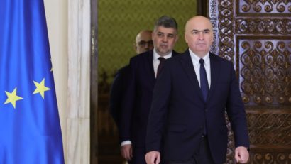 Şedinţă a liderilor coaliţiei înainte de instalarea la Cotroceni a lui Bolojan