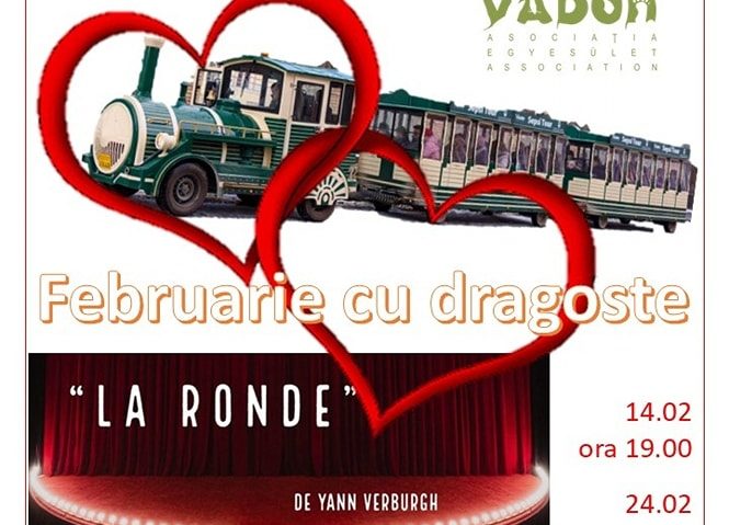 Spectatorii Teatrului ‘Andrei Mureşanu’ vor fi plimbaţi pe 14 şi 24 februarie cu ‘Trenuleţul Dragostei’ Spectatorii Teatrului ‘Andrei Mureşanu’ vor fi plimbaţi pe 14 şi 24 februarie cu ‘Trenuleţul Dragostei’