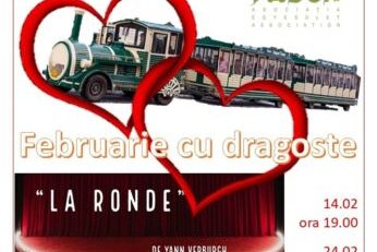 Spectatorii Teatrului „Andrei Mureşanu” vor fi plimbaţi cu „Trenuleţul Dragostei” și pe 24 februarie.