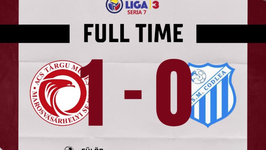 ACS Tg.-Mureș, lider în play-out-ul Ligii a III-a de fotbal ACS Tg.-Mureș, lider în play-out-ul Ligii a III-a de fotbal