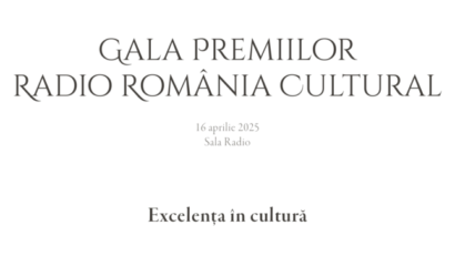 Felix Aftene semnează diplomele Galei Premiilor Radio România Cultural 2025