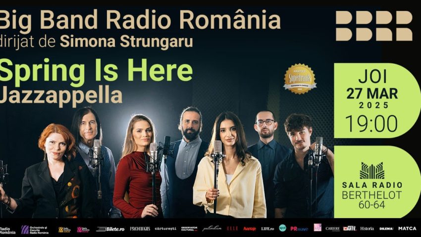 Spring Is Here, cu Jazzappella și Big Band-ul Radio Spring Is Here, cu Jazzappella și Big Band-ul Radio