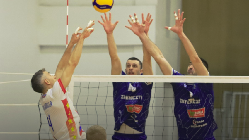 „Sferturile” și semifinalele Diviziei A1 de volei masculin