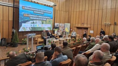 Aproximativ 400 de participanţi, la Conferinţa Administratorilor şi Proprietarilor de Păduri de la Miercurea-Ciuc