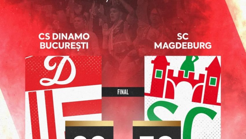 Handbaliștii dinamoviști, învinși de SC Magdeburg Handbaliștii dinamoviști, învinși de SC Magdeburg