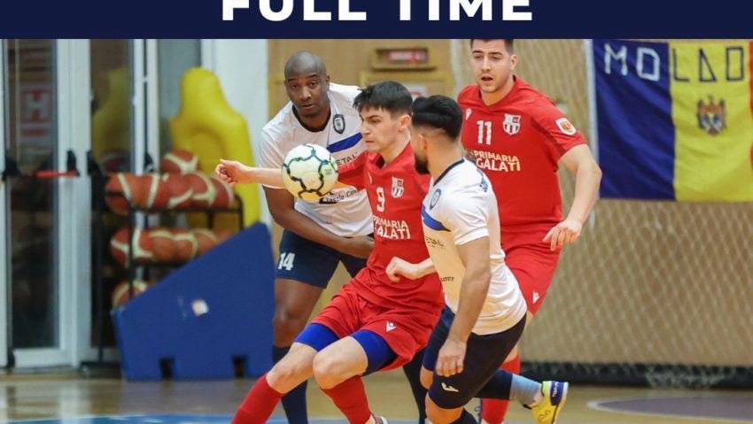 Derby nedecis, 2-2, la futsal