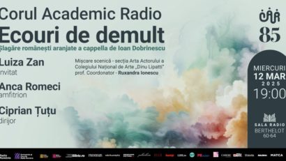 Corul Academic Radio aniversează 85 de ani, cu tango, foxtrot, rock-twist, swing-waltz