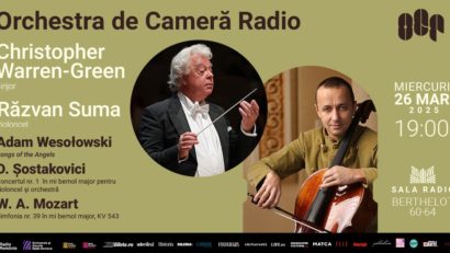Violoncelistul Răzvan Suma interpretează Șostakovici la Sala Radio