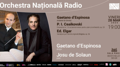 Pianistul spaniol Josu de Solaun cântă Ceaikovski la Sala Radio