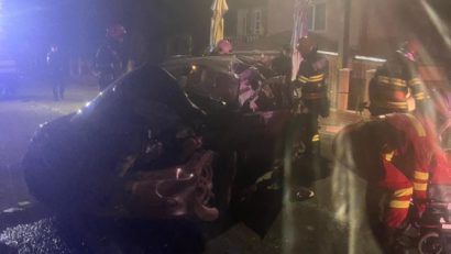 Accident cu doi răniți, la Sânpetru de Câmpie