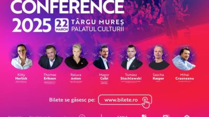 Conferința LIMITL3SS revine în forță, sâmbătă, la Tg.Mureș