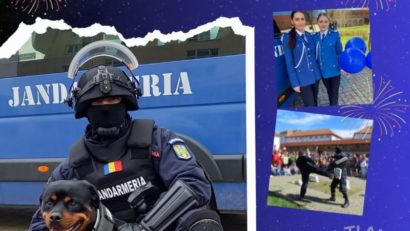 „Luptă” între jurnalişti de Ziua Jandarmeriei