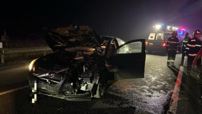 Accident mortal ieri în Mureș
