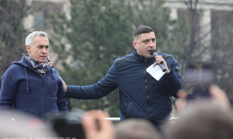 Liderii AUR şi POT au reacţionat la decizia CCR cu privire la candidatura lui Călin Georgescu