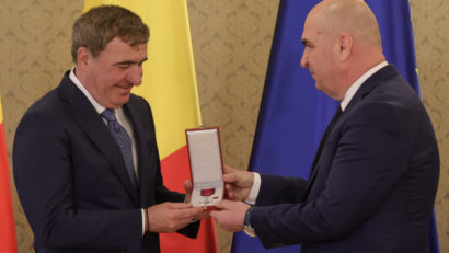 Gică Hagi, decorat cu cea mai înaltă distincție a statului român