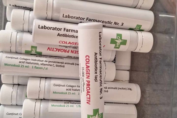 Compania Antibiotice Iași avertizează asupra unui medicament falsificat, având eticheta Colagen Proactiv Compania Antibiotice Iași avertizează asupra unui medicament falsificat, având eticheta Colagen Proactiv