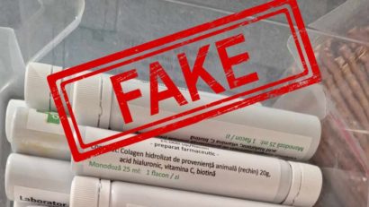 Compania Antibiotice Iași avertizează asupra unui medicament falsificat, având eticheta Colagen Proactiv