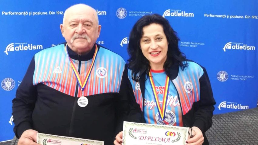 Atleții mureșeni, medaliați la Naționalele de Veterani