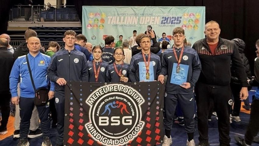 Luptătorii de la ACS BSG Tg.Mureș, patru medalii la Tallinn Open