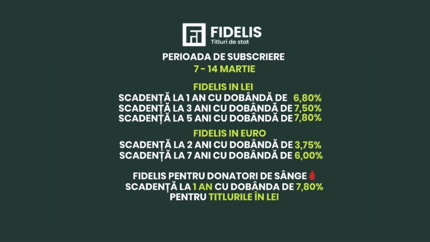 Cea de-a doua ediţie din acest an a titlurilor de stat Fidelis Cea de-a doua ediţie din acest an a titlurilor de stat Fidelis
