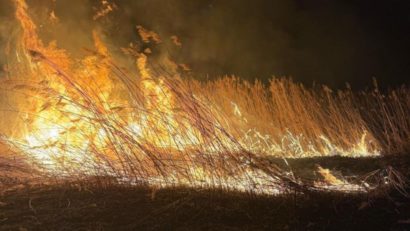 Incendiu la Delta din Carpaţi