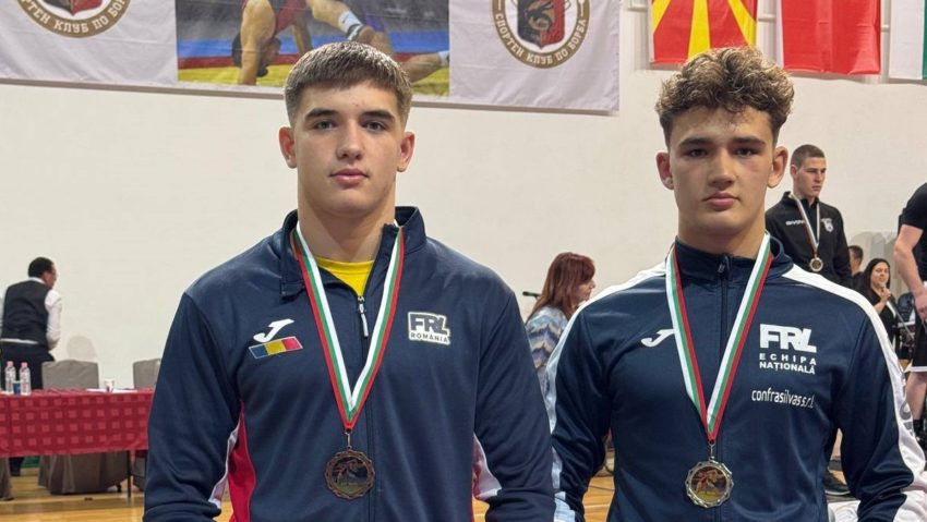 Argint și bronz pentru luptătorii mureșeni în Bulgaria Argint și bronz pentru luptătorii mureșeni în Bulgaria